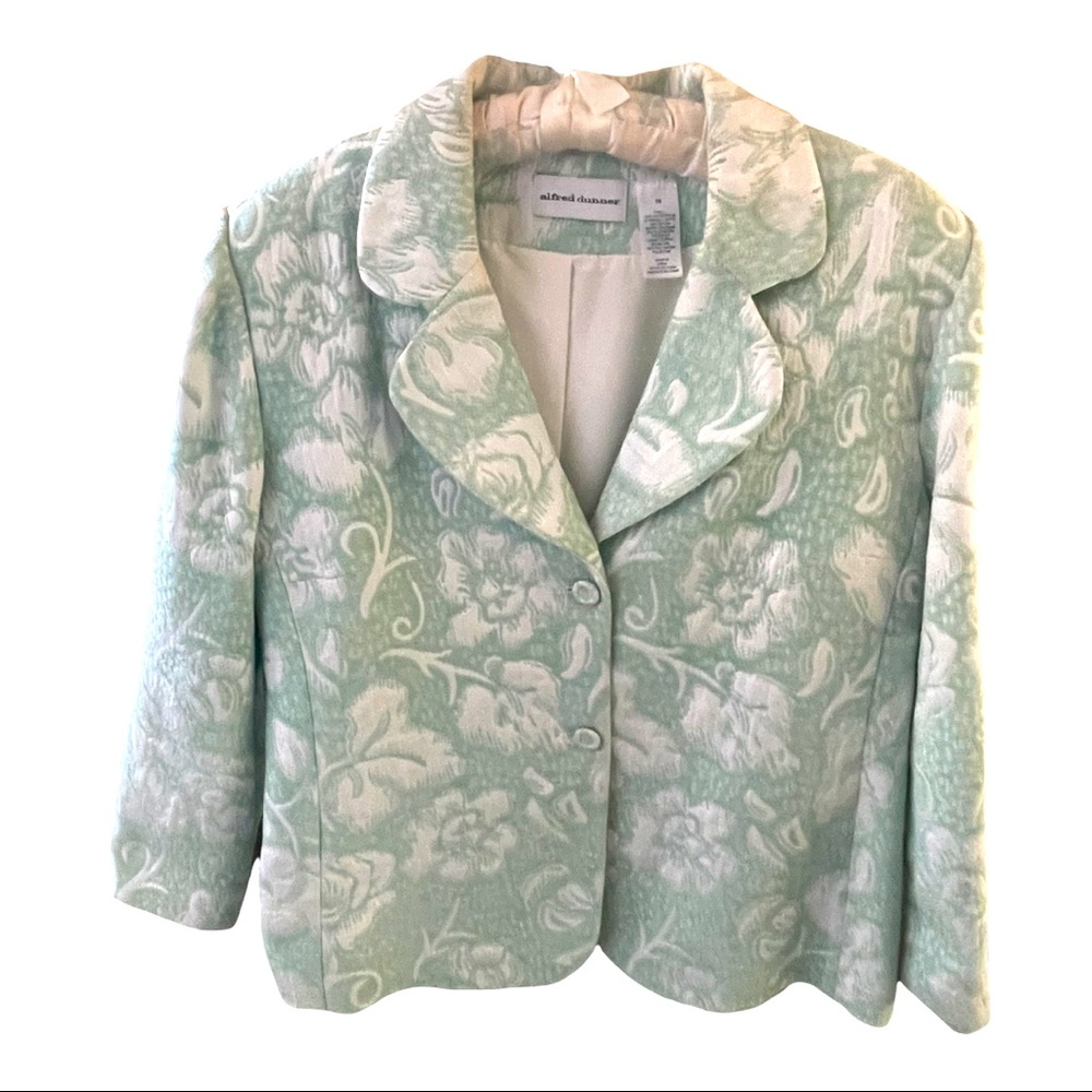 Alfred Dunner Two Button Front Blazer